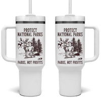 Protect National Parks Tumbler With Handle Support Parks Not Profits Deer