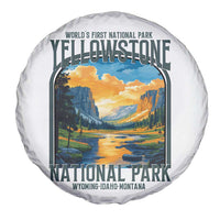 Yellowstone National Park Spare Tire Cover Worlds First NP Retro Vintage Graphic