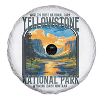 Yellowstone National Park Spare Tire Cover Worlds First NP Retro Vintage Graphic