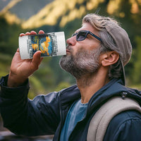 Yellowstone National Park 4 in 1 Can Cooler Tumbler Worlds First NP Retro Vintage Graphic