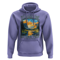 Yellowstone National Park Hoodie Worlds First NP Retro Vintage Graphic
