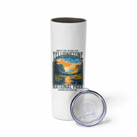Yellowstone National Park Skinny Tumbler Worlds First NP Retro Vintage Graphic