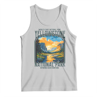 Yellowstone National Park Tank Top Worlds First NP Retro Vintage Graphic
