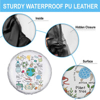 Save The Planet Spare Tire Cover Earth Day Protect Nature Environmental Recycling
