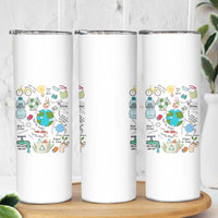 Save The Planet Skinny Tumbler Earth Day Protect Nature Environmental Recycling
