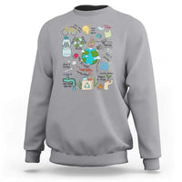 Save The Planet Sweatshirt Earth Day Protect Nature Environmental Recycling