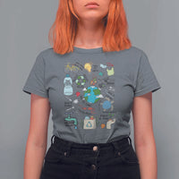 Save The Planet T Shirt For Women Earth Day Protect Nature Environmental Recycling