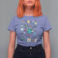 Save The Planet T Shirt For Women Earth Day Protect Nature Environmental Recycling