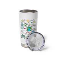 Save The Planet Tumbler Cup Earth Day Protect Nature Environmental Recycling