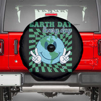 Earth Day Everyday Spare Tire Cover Smile Face Hippie Planet Anniversary