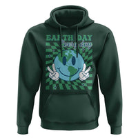 Earth Day Everyday Hoodie Smile Face Hippie Planet Anniversary