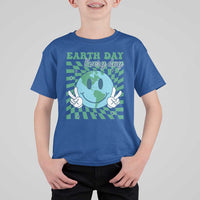Earth Day Everyday T Shirt For Kid Smile Face Hippie Planet Anniversary