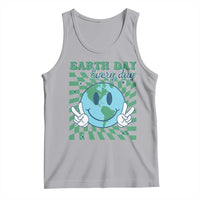 Earth Day Everyday Tank Top Smile Face Hippie Planet Anniversary