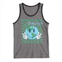 Earth Day Everyday Tank Top Smile Face Hippie Planet Anniversary