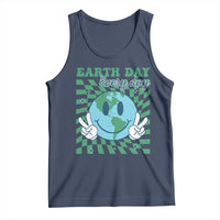 Earth Day Everyday Tank Top Smile Face Hippie Planet Anniversary