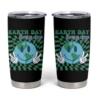 Earth Day Everyday Tumbler Cup Smile Face Hippie Planet Anniversary