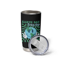 Earth Day Everyday Tumbler Cup Smile Face Hippie Planet Anniversary