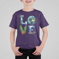 Earth Day LOVE T Shirt For Kid Planet Anniversary Everyday