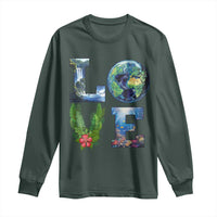 Earth Day LOVE Long Sleeve Shirt Planet Anniversary Everyday