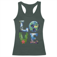 Earth Day LOVE Racerback Tank Top Planet Anniversary Everyday
