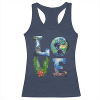 Earth Day LOVE Racerback Tank Top Planet Anniversary Everyday