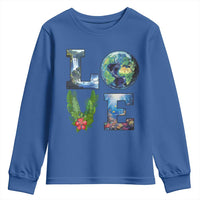 Earth Day LOVE Youth Sweatshirt Planet Anniversary Everyday