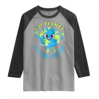 Go Planet It's Your Earth Day Raglan Shirt