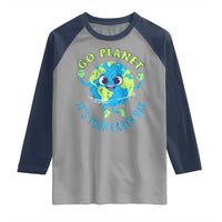 Go Planet It's Your Earth Day Raglan Shirt