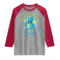 Go Planet It's Your Earth Day Raglan Shirt