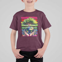 Earth Day T Shirt For Kid And I Think To Myself What A Wonderful World Rainbow