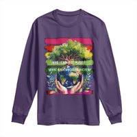 Earth Day Long Sleeve Shirt And I Think To Myself What A Wonderful World Rainbow