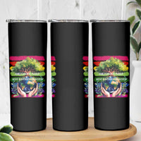 Earth Day Skinny Tumbler And I Think To Myself What A Wonderful World Rainbow