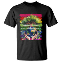 Earth Day T Shirt And I Think To Myself What A Wonderful World Rainbow