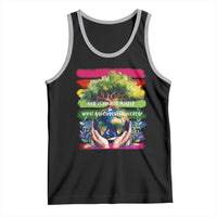 Earth Day Tank Top And I Think To Myself What A Wonderful World Rainbow