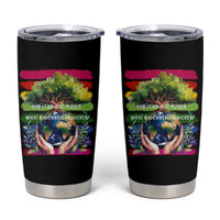 Earth Day Tumbler Cup And I Think To Myself What A Wonderful World Rainbow