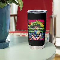 Earth Day Tumbler Cup And I Think To Myself What A Wonderful World Rainbow