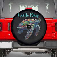 Sea Turtle Earth Day Spare Tire Cover Save The Earth