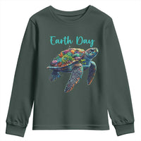 Sea Turtle Earth Day Youth Sweatshirt Save The Earth