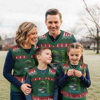 Our Power Our Planet V-Neck Knit Sweater Vest Earth Day 2025 - Wonder Print Shop