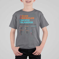 AAPI Heritage Month T Shirt For Kid Asian American and Pacific Islander Countries Pride