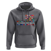 AAPI Heritage Month Hoodie Asian American and Pacific Islander USA Flag