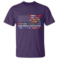 AAPI Heritage Month T Shirt Asian American and Pacific Islander USA Flag