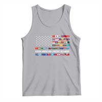AAPI Heritage Month Tank Top Asian American and Pacific Islander USA Flag
