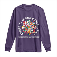 AAPI Heritage Month Long Sleeve Shirt Diversity Is Our Superpower Asian American and Pacific Islander