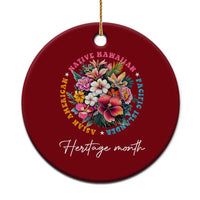 AAPI Heritage Month Ceramic Ornament Asian American Native Hawaiian Pacific Islander Vintage - Wonder Print Shop