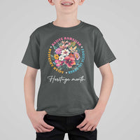 AAPI Heritage Month T Shirt For Kid Asian American Native Hawaiian Pacific Islander Vintage