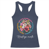 AAPI Heritage Month Racerback Tank Top Asian American Native Hawaiian Pacific Islander Vintage