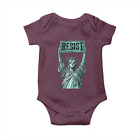 Statue of Liberty Resist Baby Onesie Retro