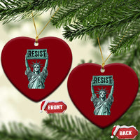 Statue of Liberty Resist Ceramic Ornament Retro - Wonder Print Shop