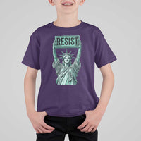 Statue of Liberty Resist T Shirt For Kid Retro